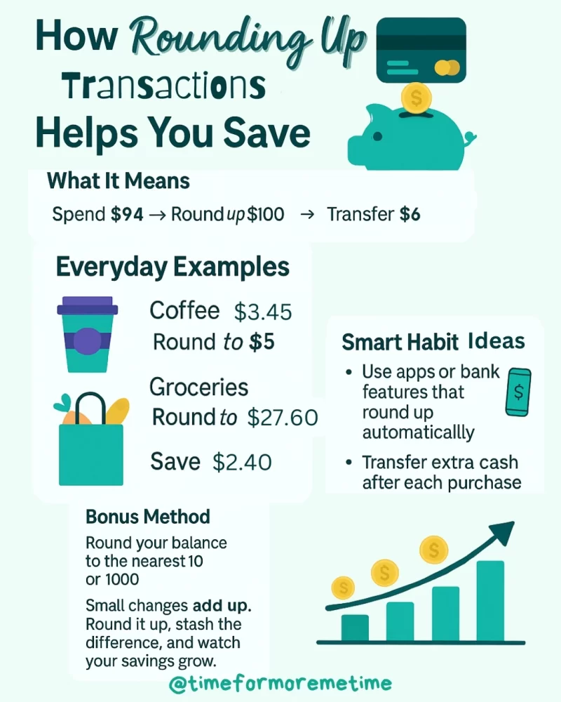 how rounding up transactions helps you save
