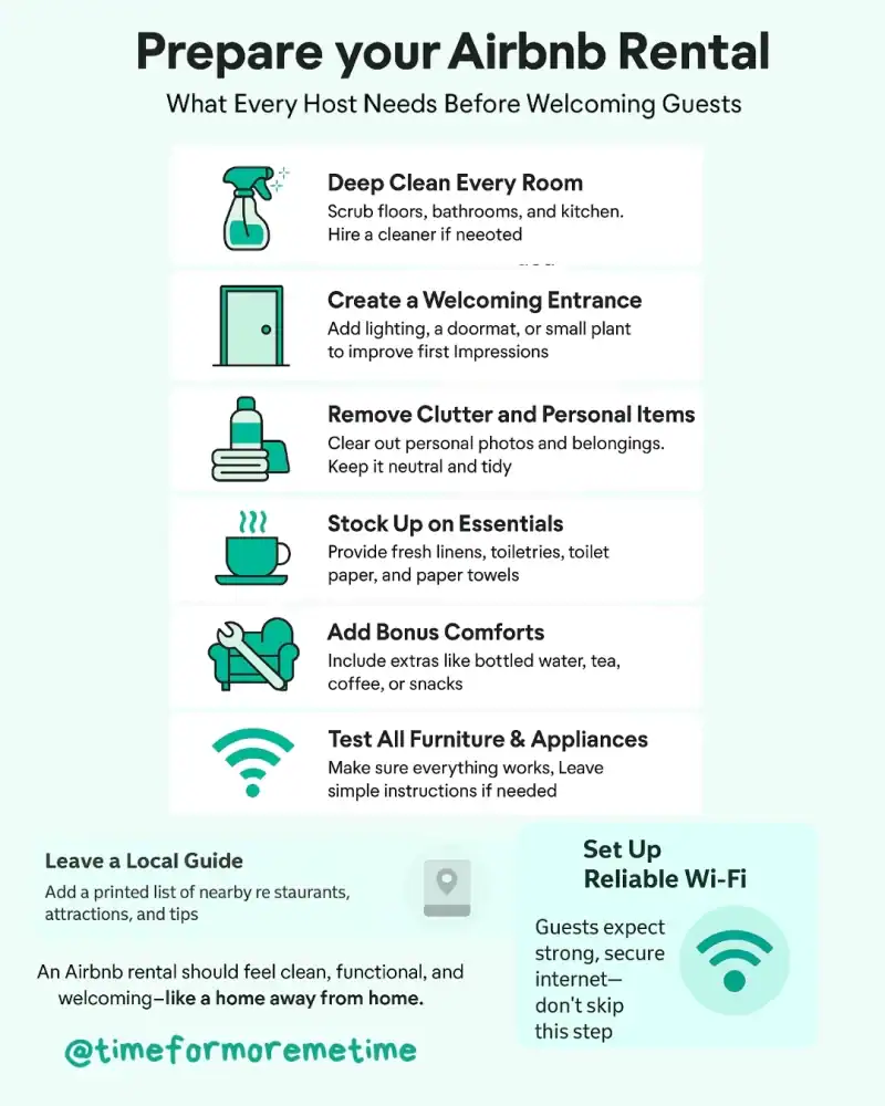 Prepare Your Airbnb Rental