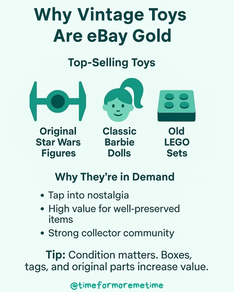 why vintage toys are eBay Gold