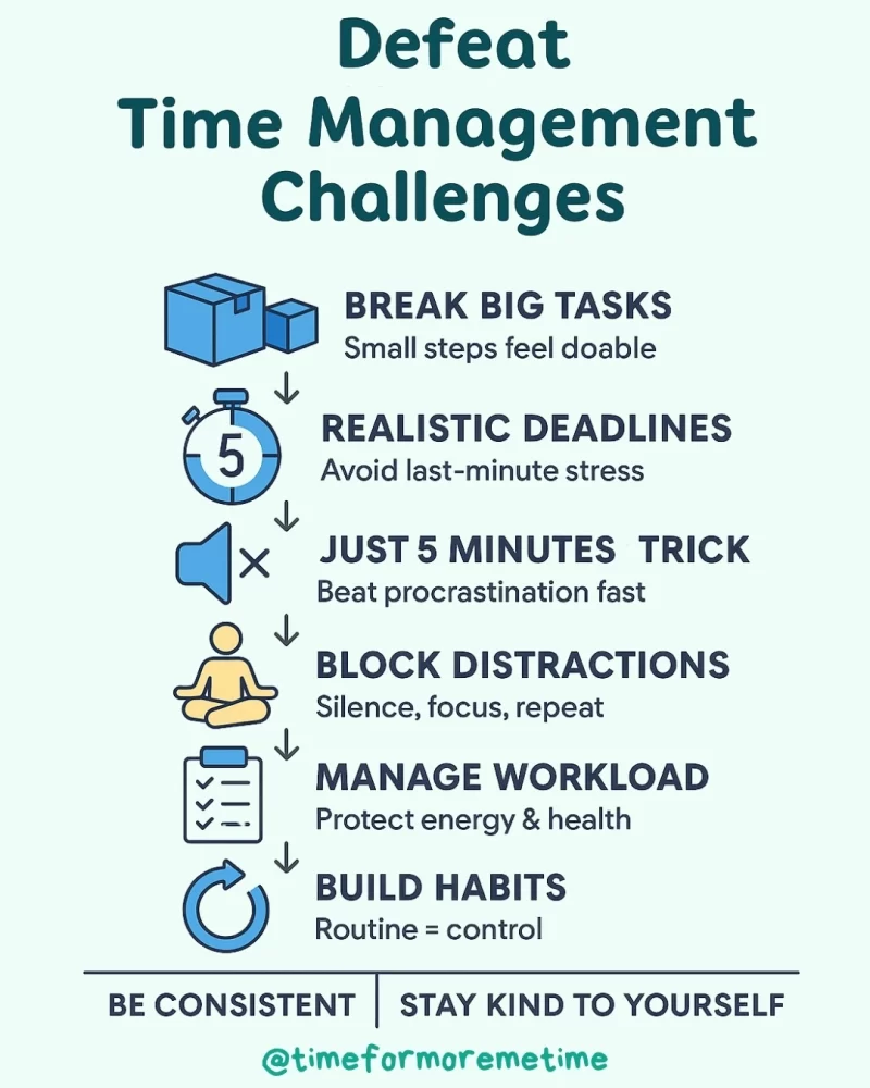 defeat time management challenges
