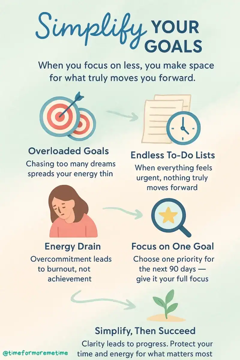 simplify your goals
