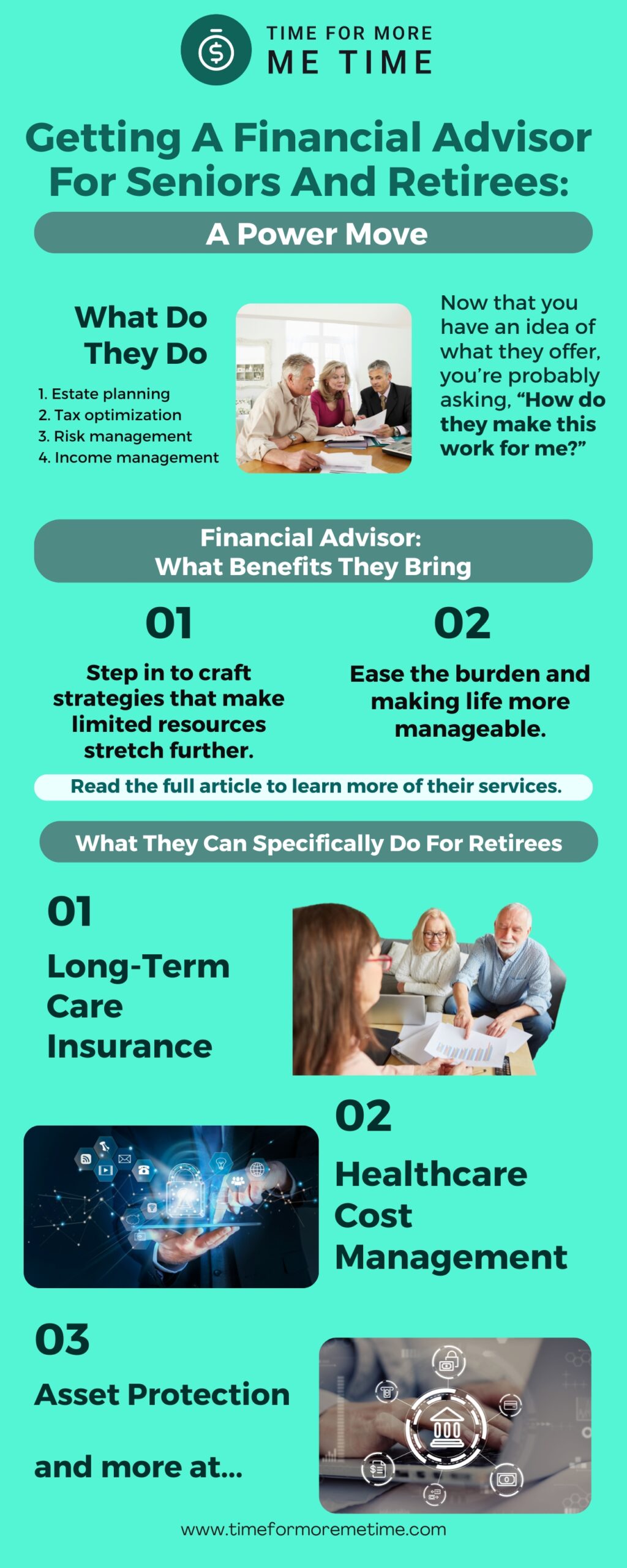 getting a financial advisor for seniors and retirees