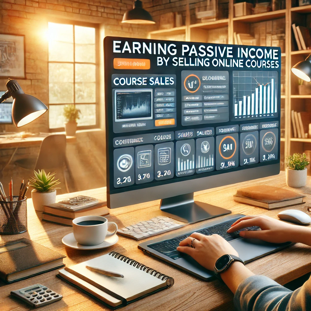 earning passive income when you sell online courses