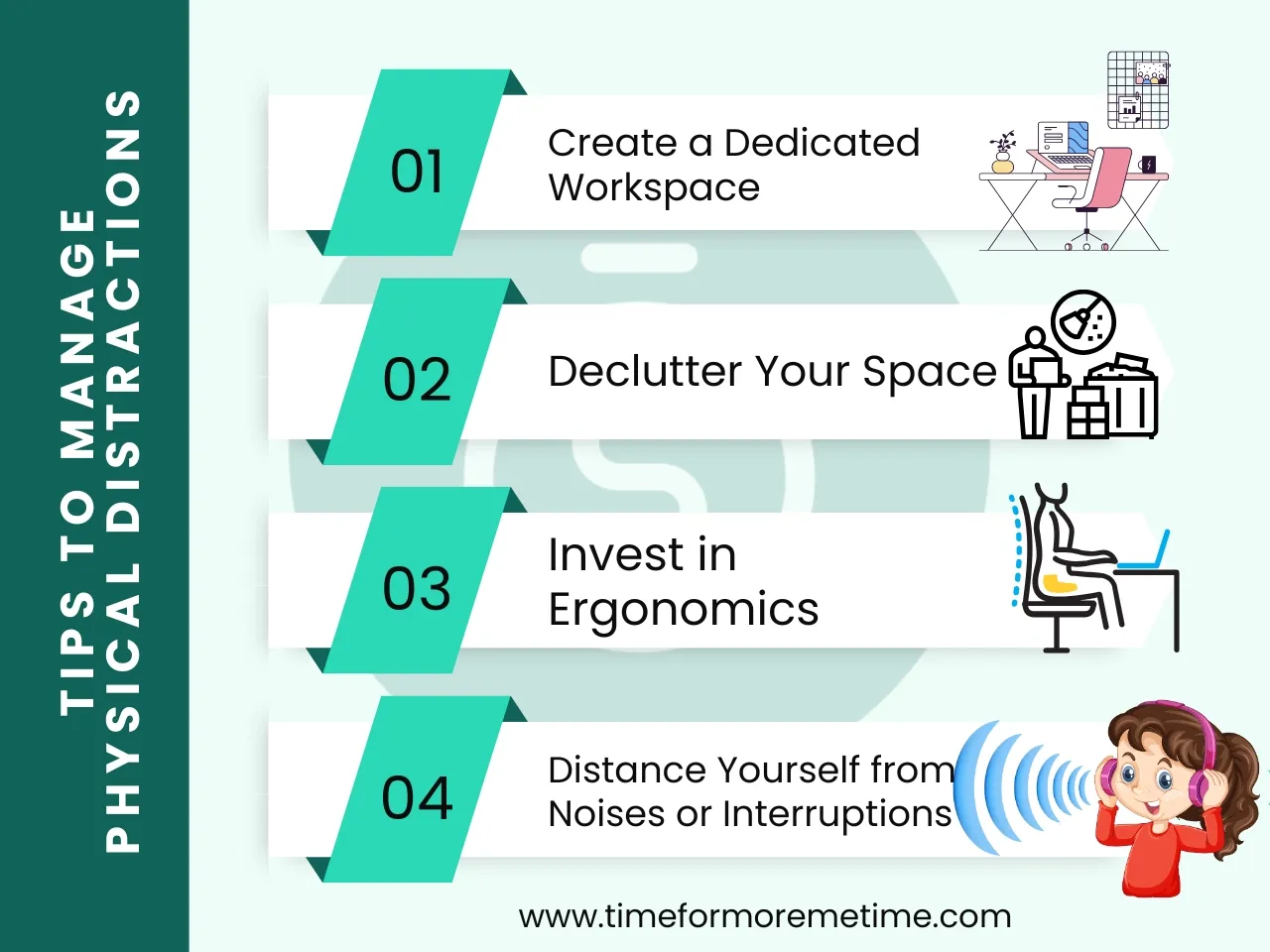 how to manage physical distractions