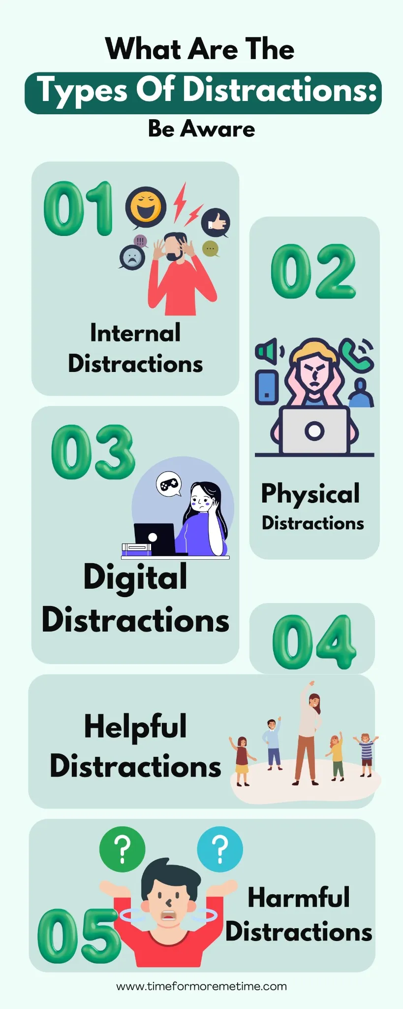 what are the types of distractions