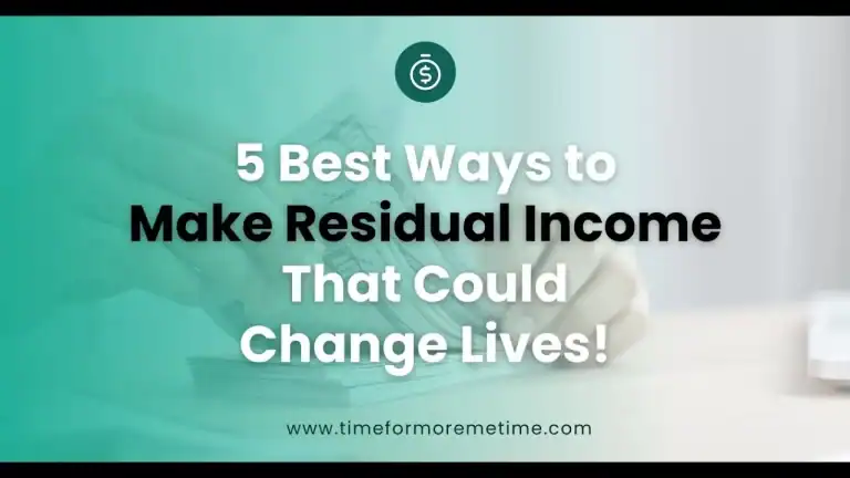best ways to make residual income