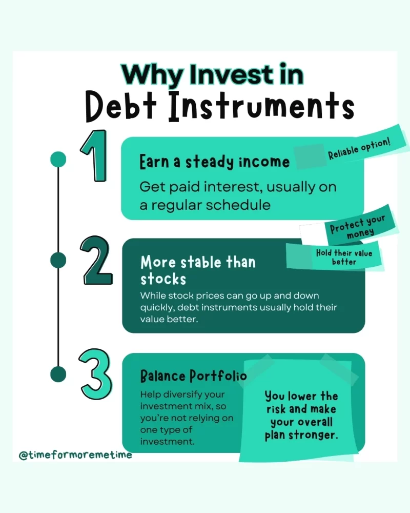 why invest in debt instruments