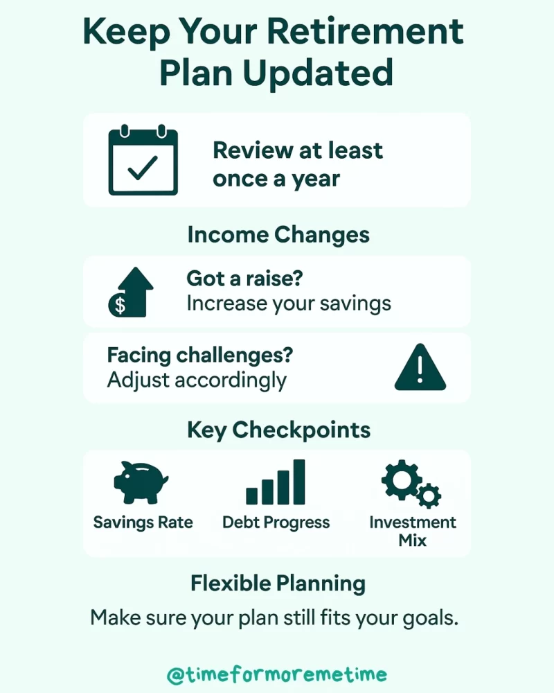 keep your retirement plan updated