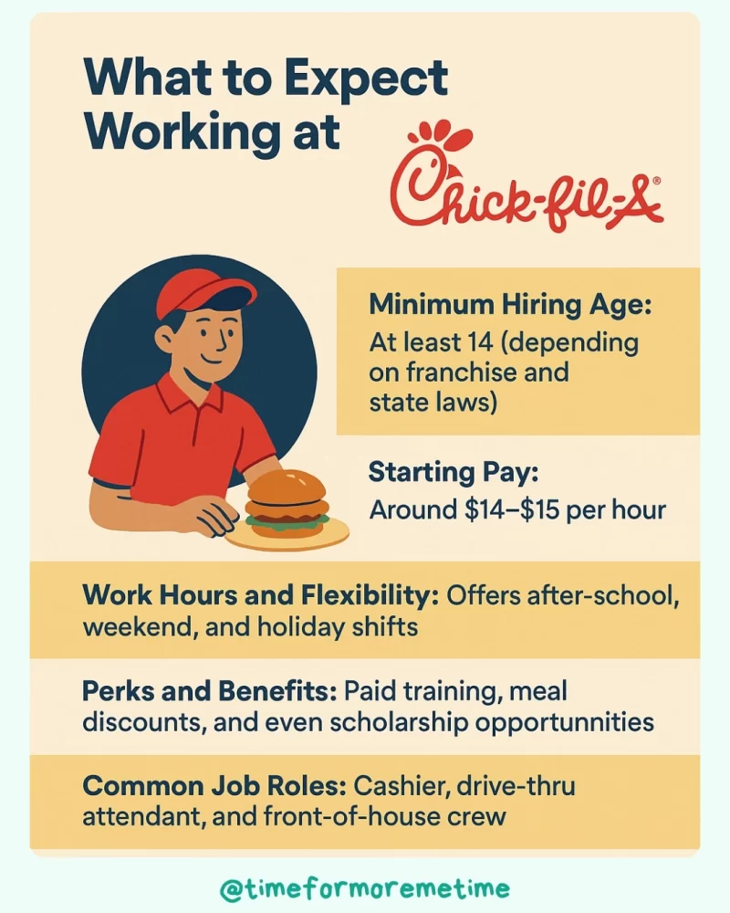 what to expect working at chik-fil-a