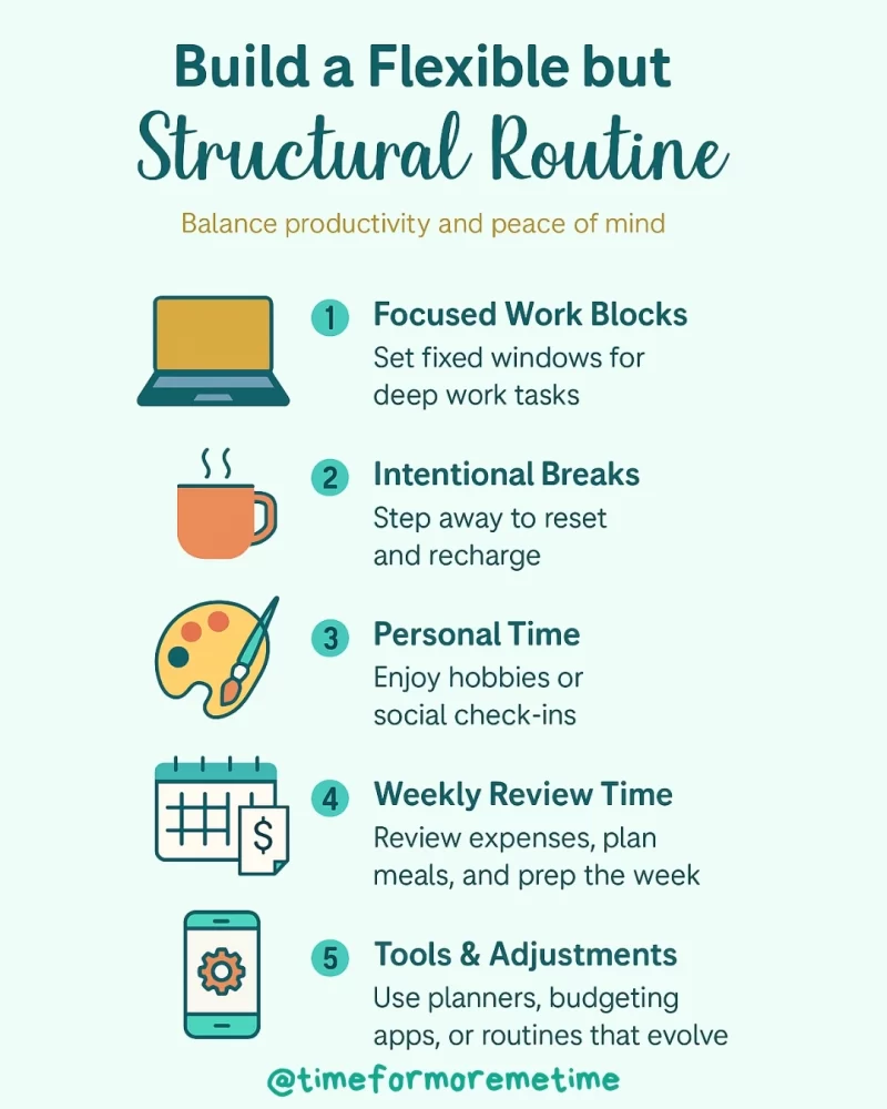 Build a Flexible but Structured Routine