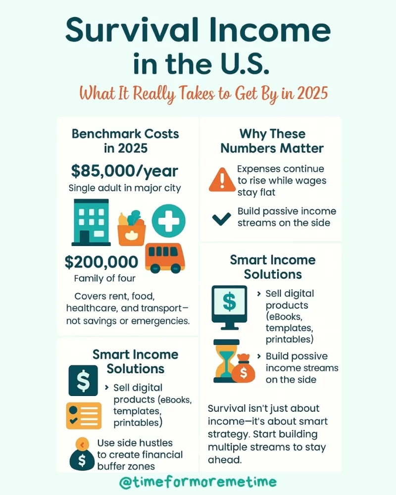 Survival Income Benchmarks In The US