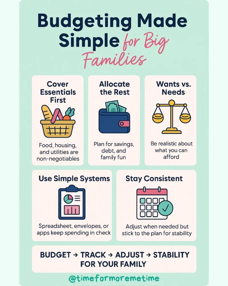 Budgeting Made Simple for Big Families