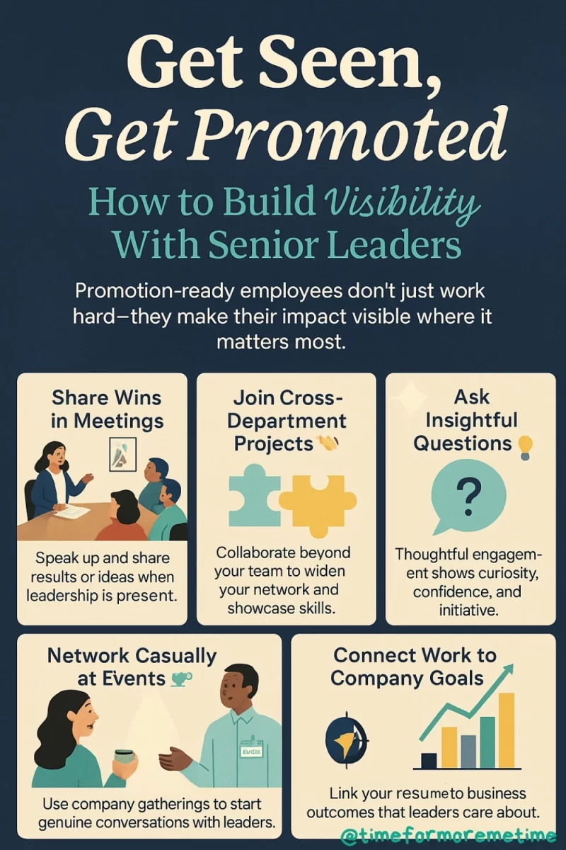 Get Seen, Get Promoted_ How to Build Visibility With Senior Leaders