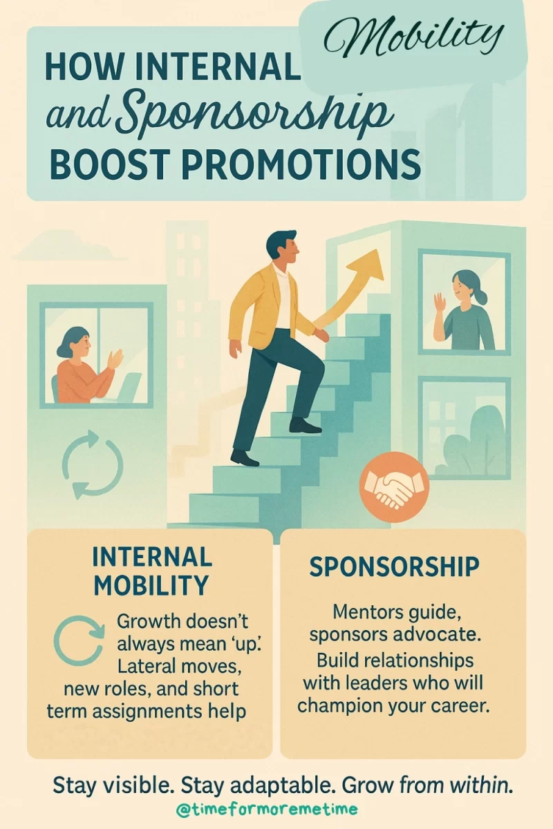 How Internal Mobility and Sponsorship Boost Promotions