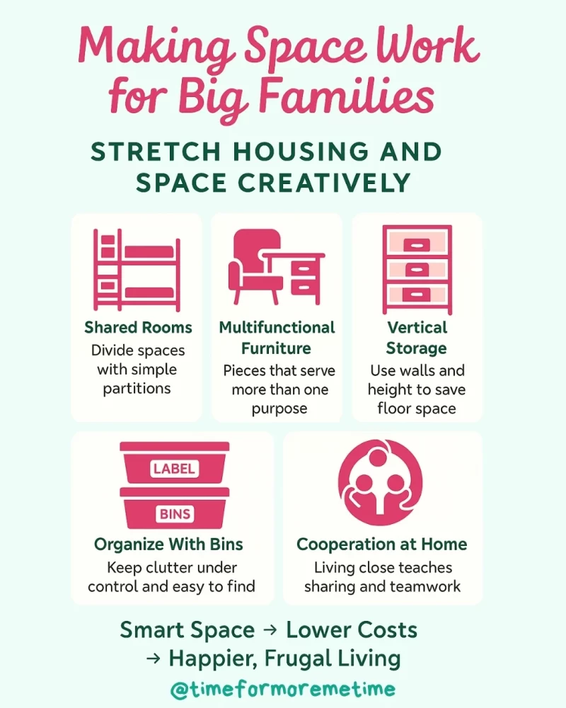 Making Space Work for Big Families