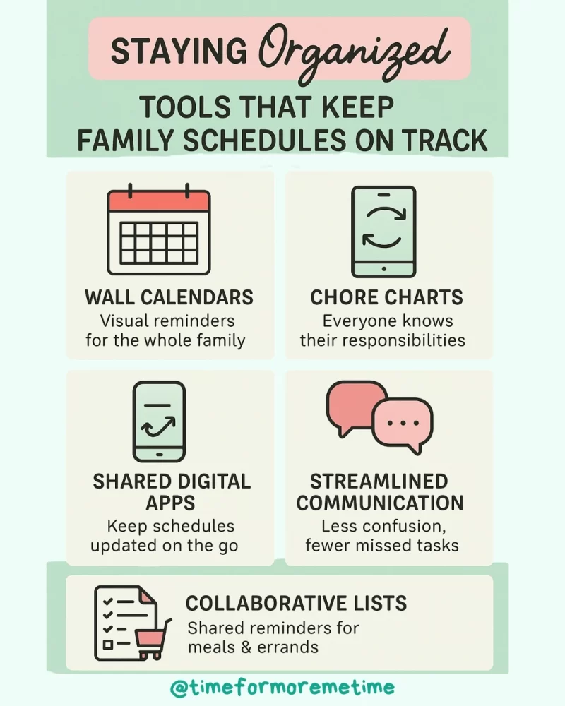 Staying Organized Tools That Keep Family Schedules on Track