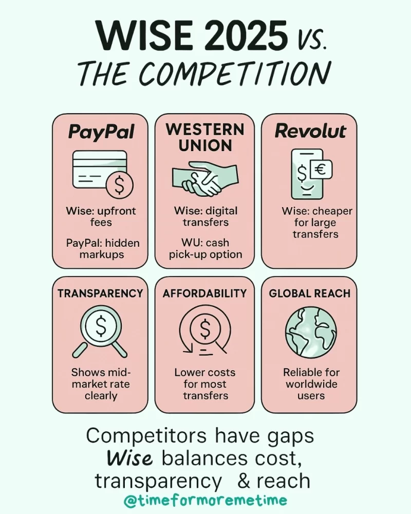 Wise vs. Other Competitors