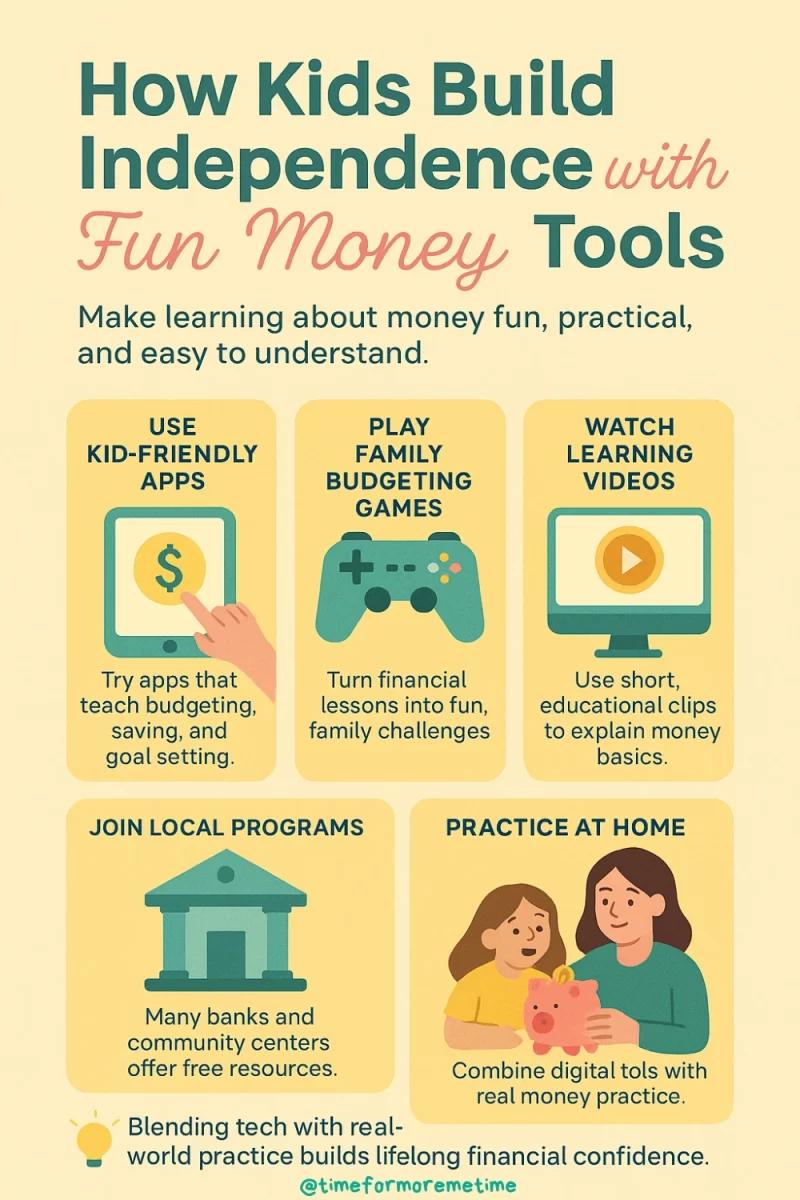 How Kids Build Independence with Fun Money Tools