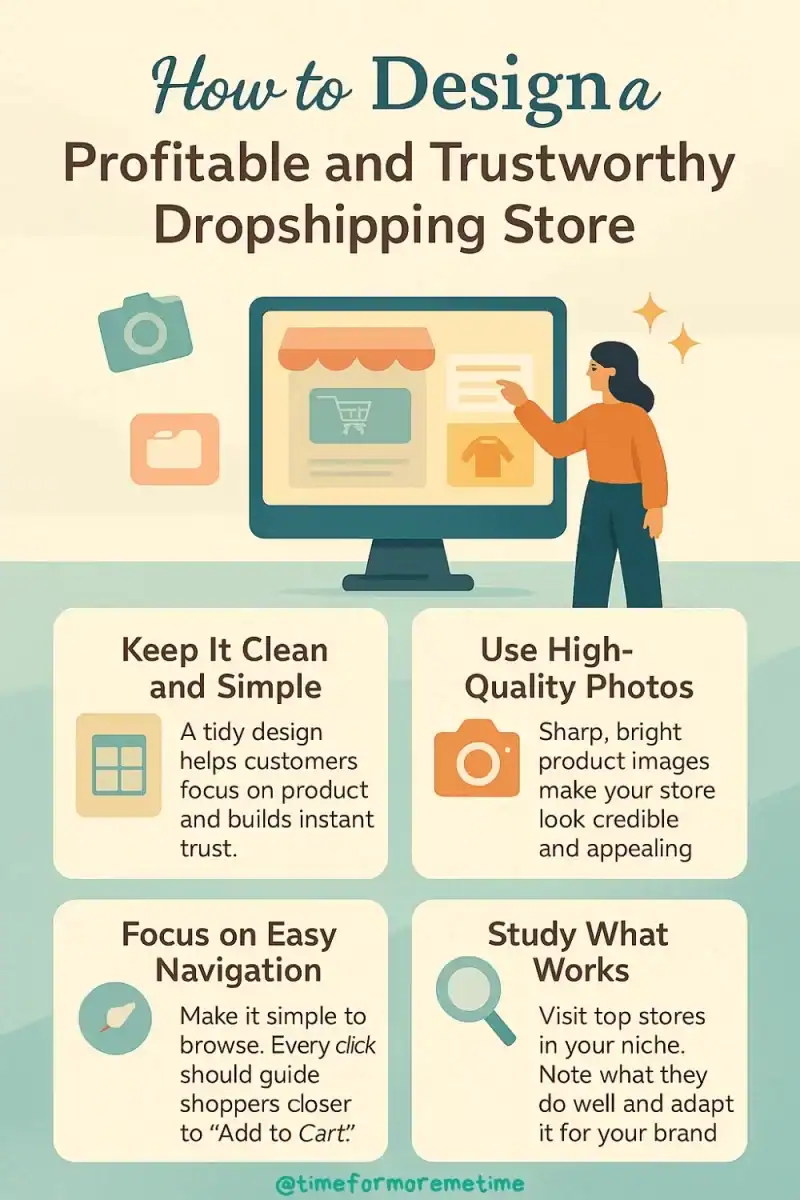 How to Design a Profitable and Trustworthy Dropshipping Store