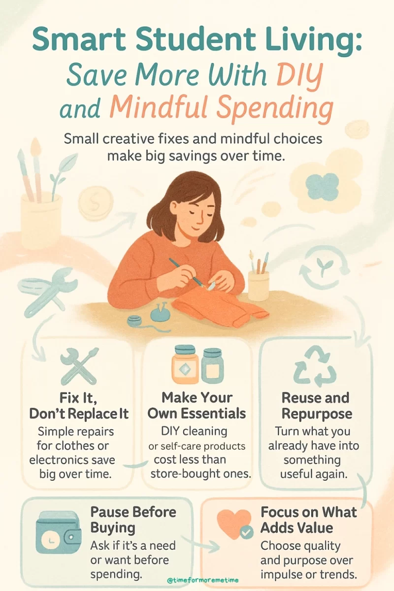 Smart Student Living Save More With DIY and Mindful Spending