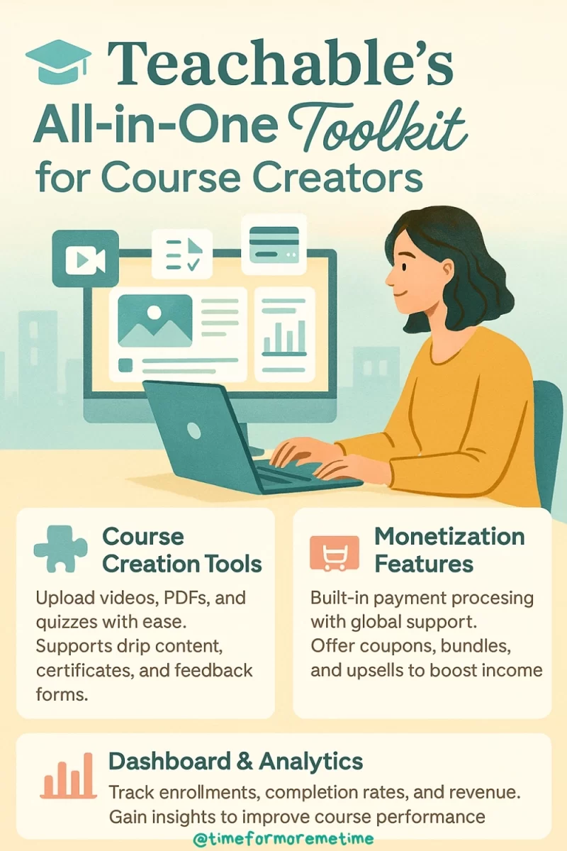Teachable’s All-in-One Toolkit for Course Creators