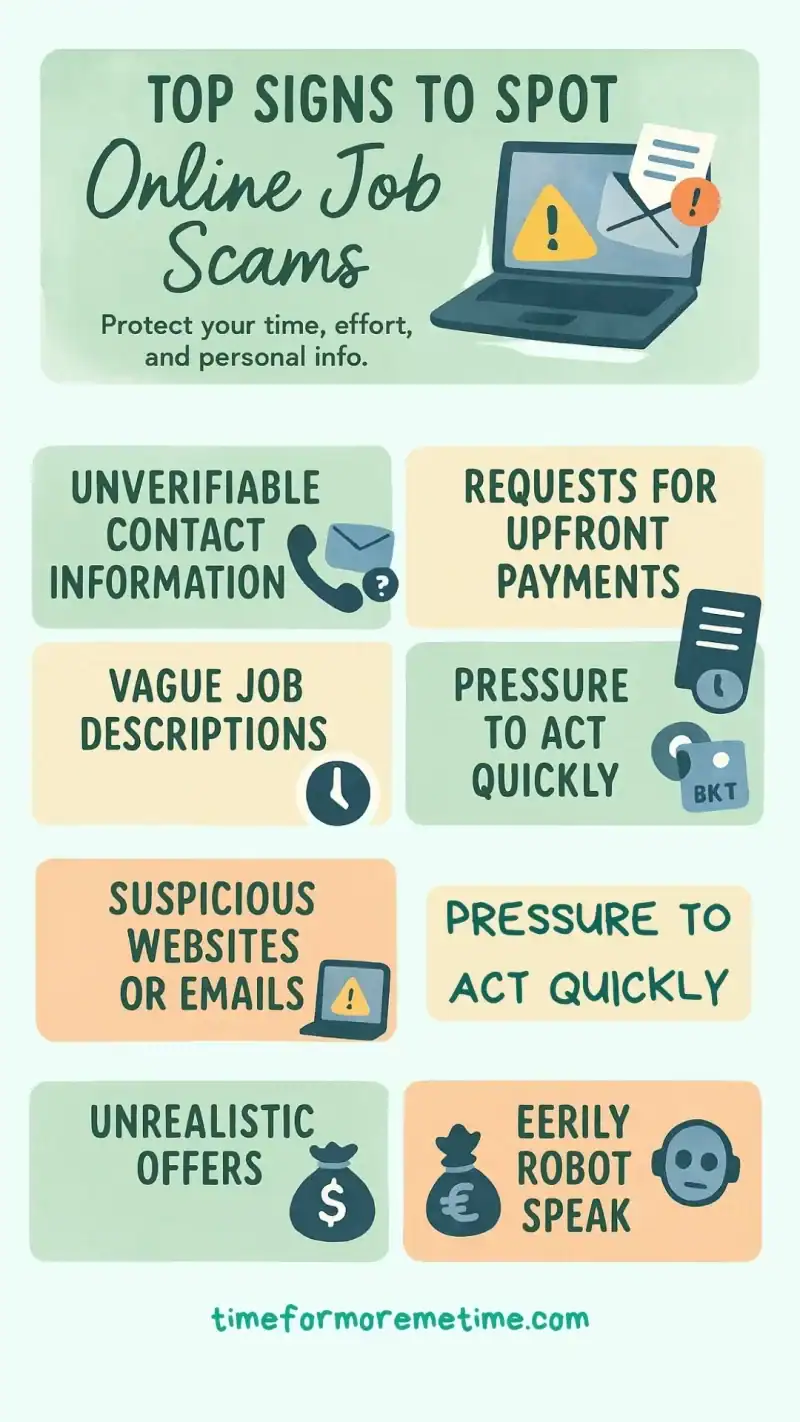 Top Signs To Spot Online Job Scams