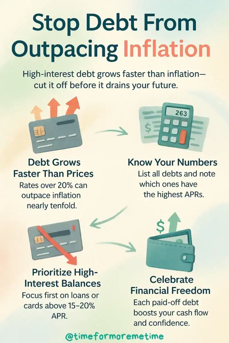 stop debt from outpacing inflation