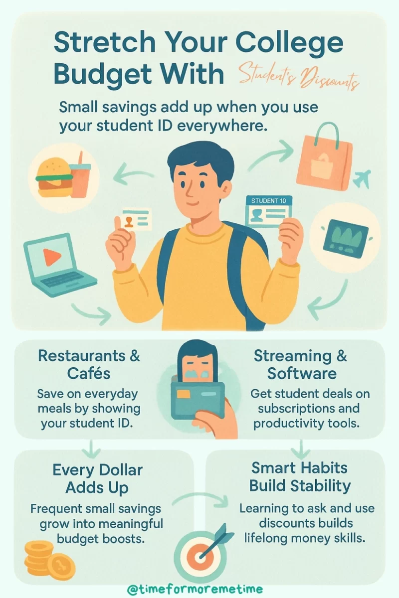 stretch your college budget with student discounts