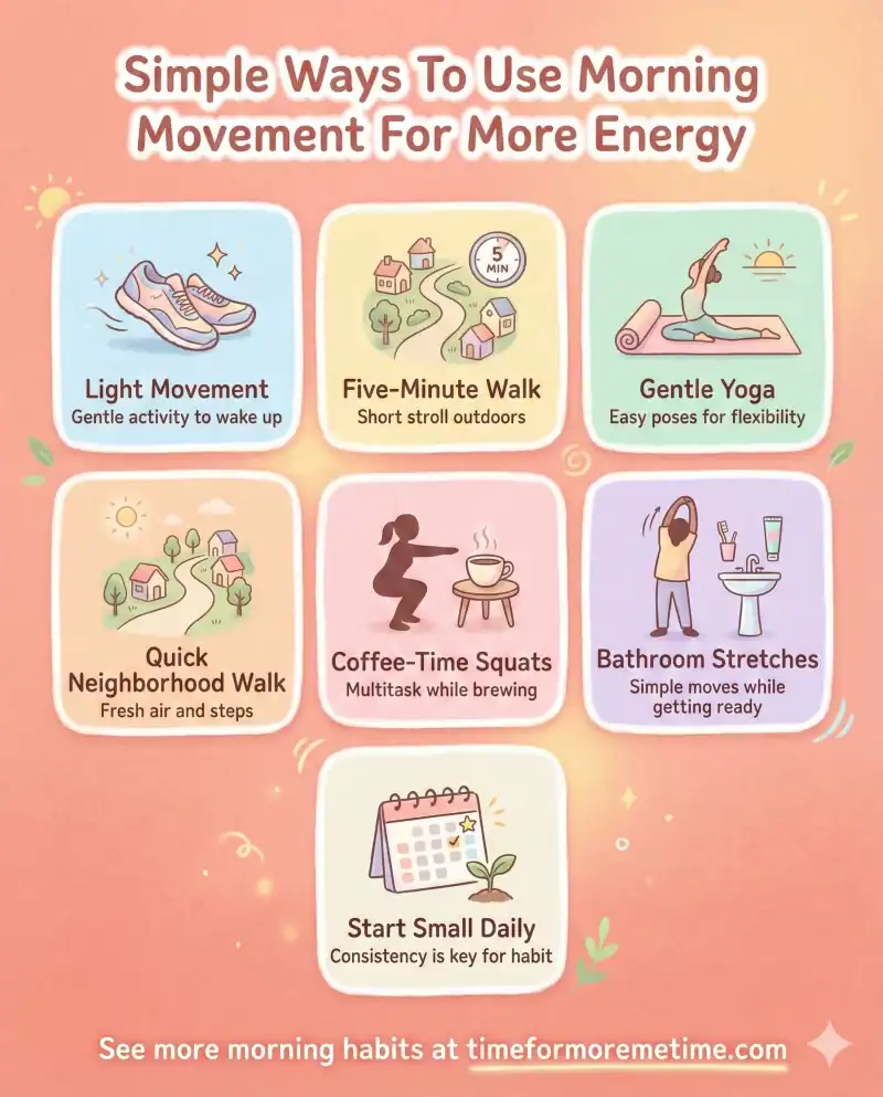 Easy Morning Movements To Spark Your Energy