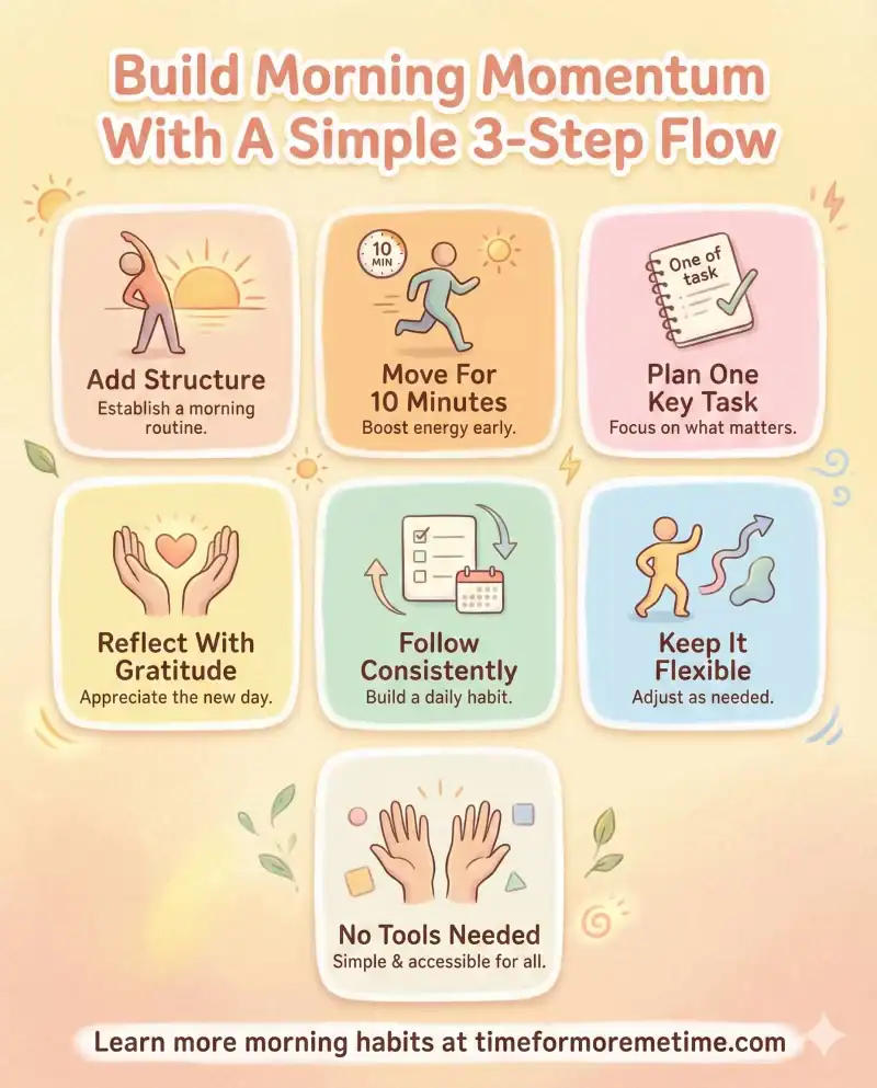 6 Build Morning Momentum With A Simple 3-Step Flow