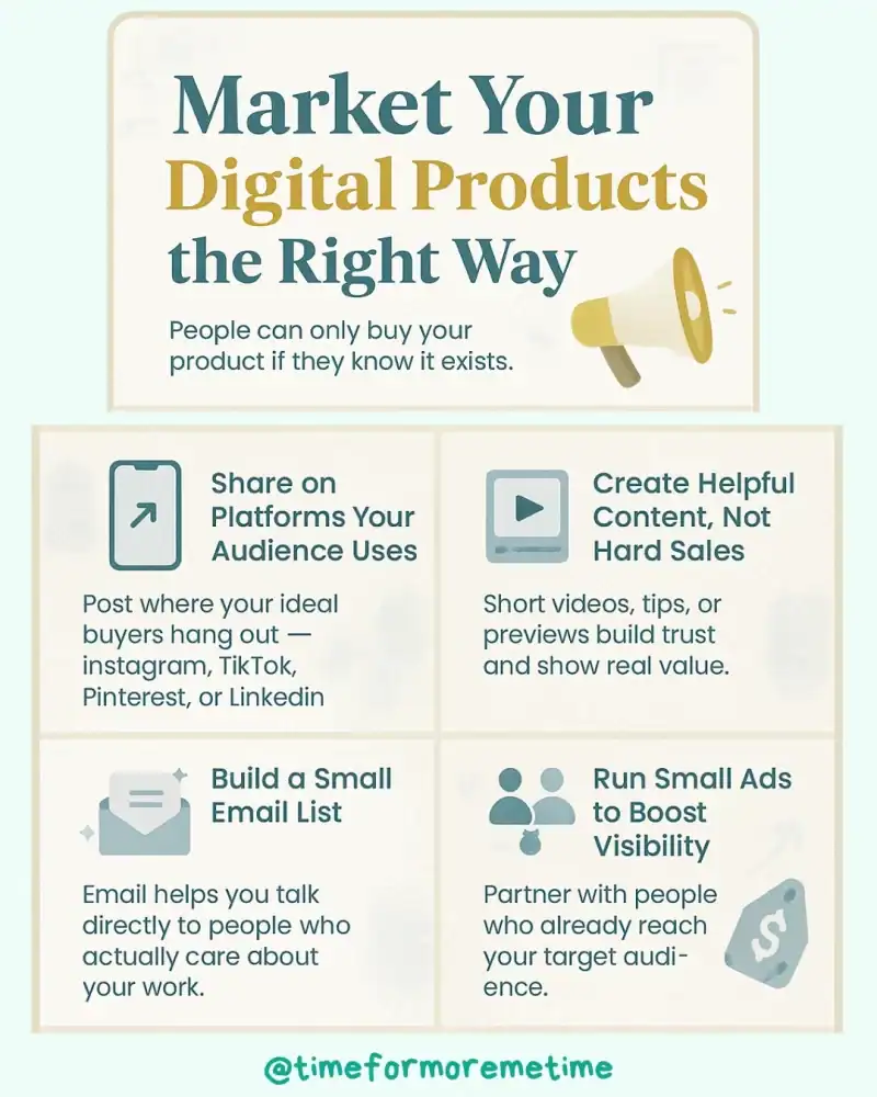 Market Your Digital Products the Right Way