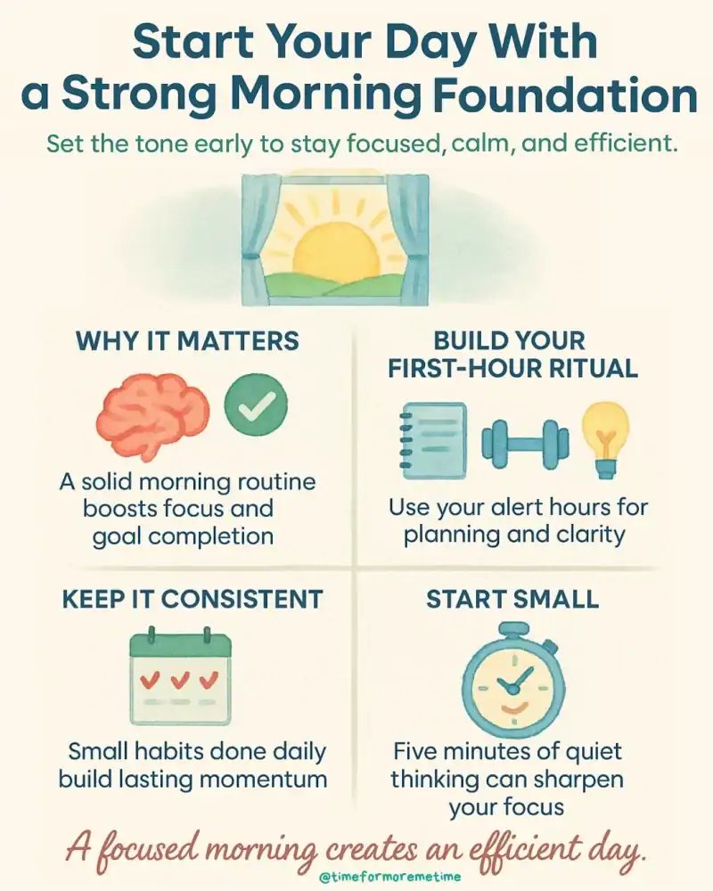 start your day with a strong morning foundation