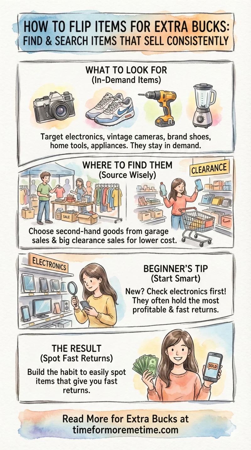 Find and Search Items That Sell Consistently when flipping stuff