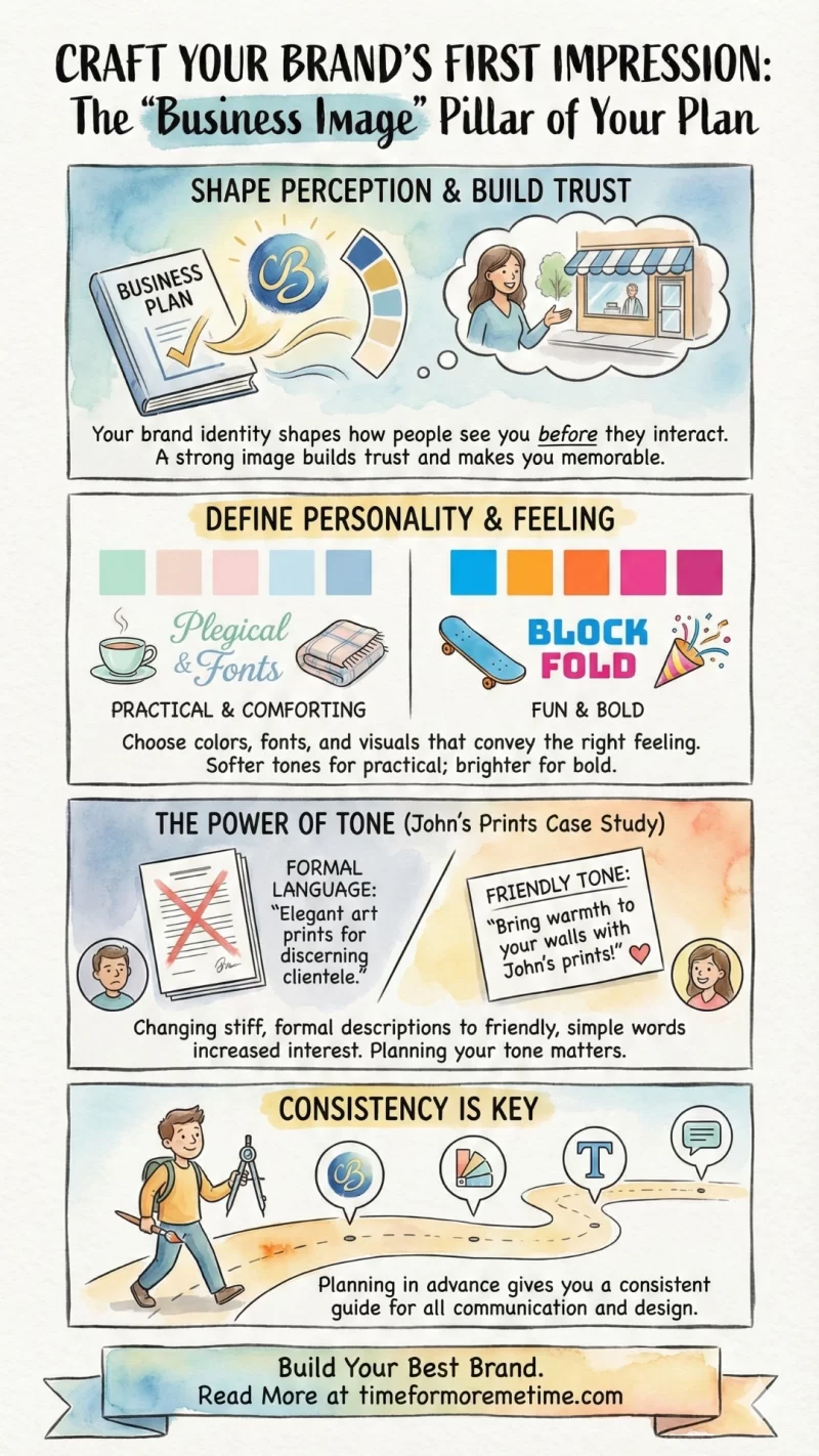 craft your brand's first impression - the business image pillar of your plan