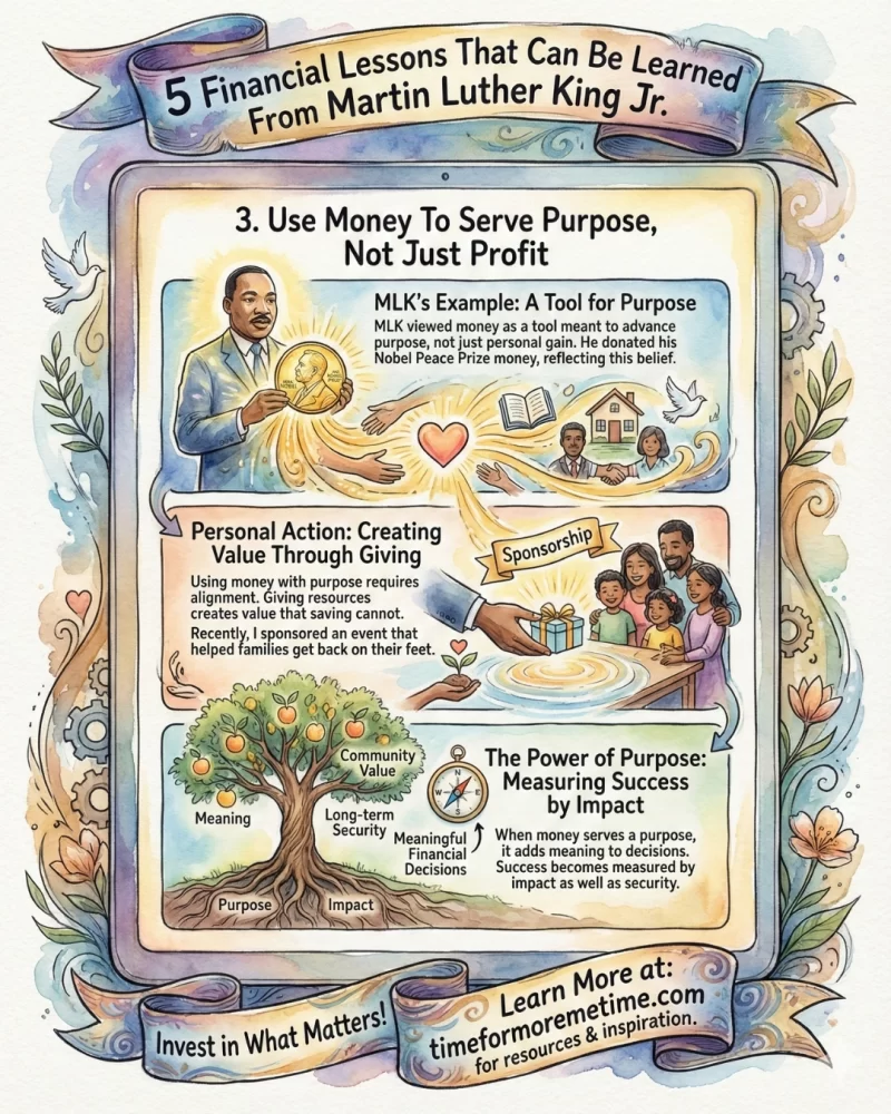 Use Money To Serve Purpose, Not Just Profit