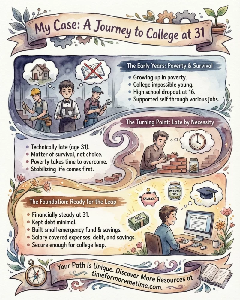 a journey to college at 31