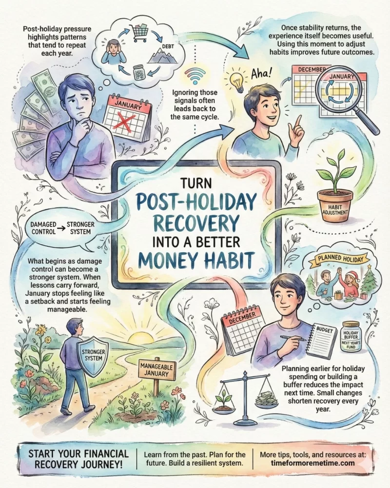 turn post-holiday recovery into a better money habit