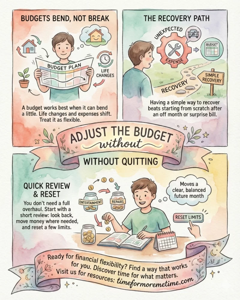 Adjust The Budget Without Quitting
