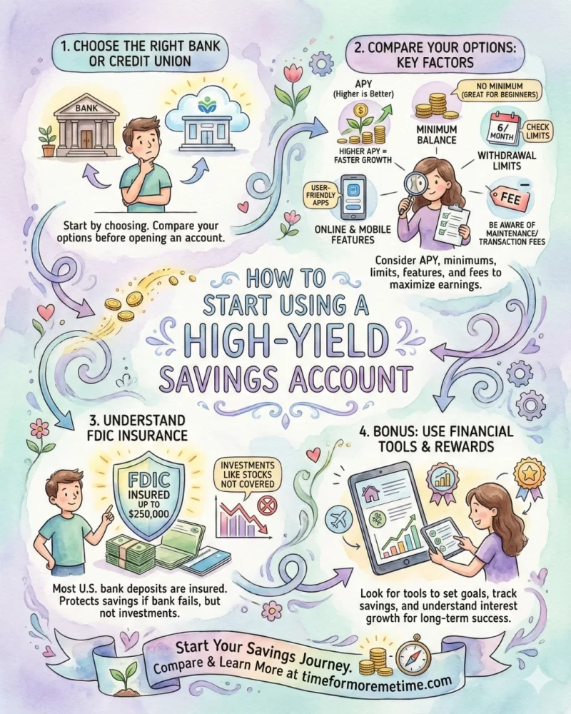 How To Start Using A High-Yield Savings Account