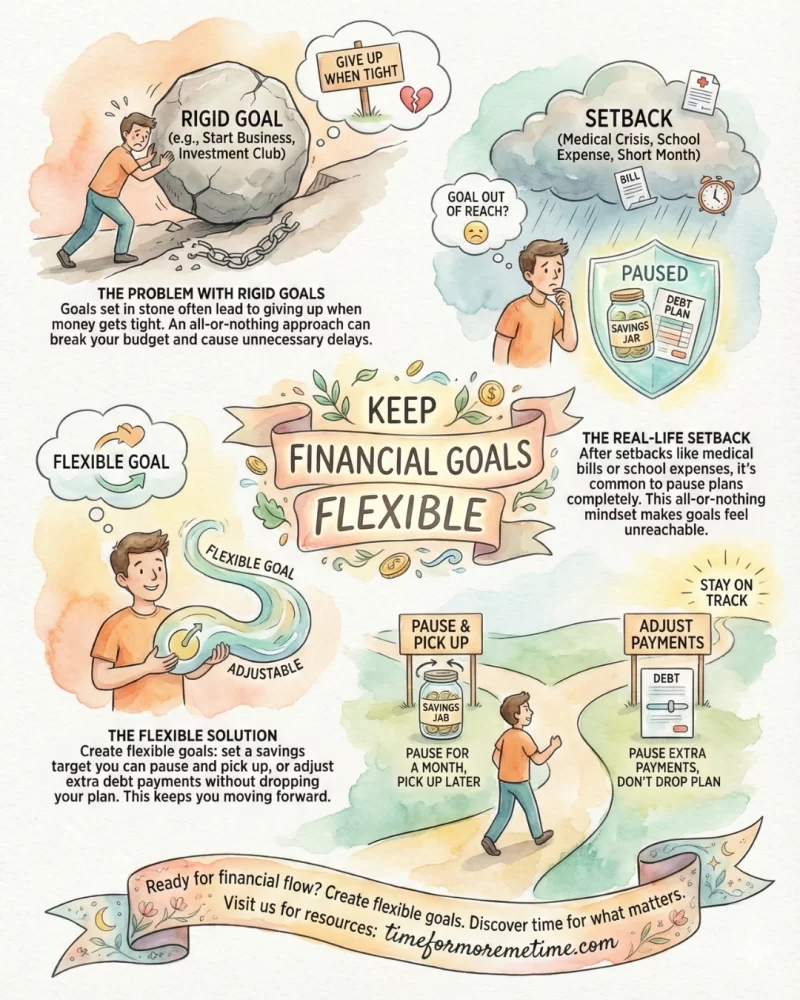 Keep Financial Goals Flexible